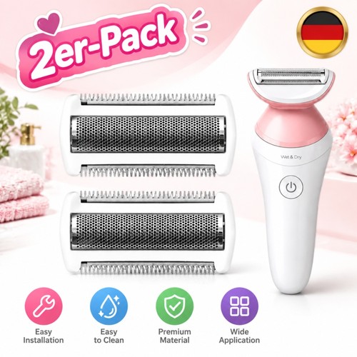 2er pack ersatz scherkopf - 2er-pack, für